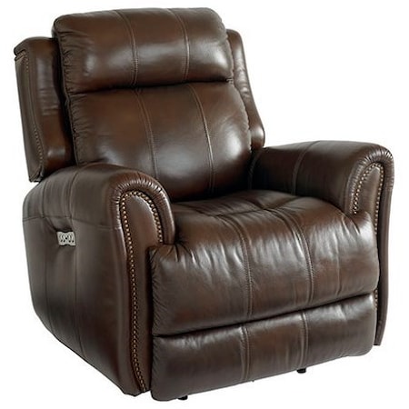 Power Recliner with Extended Footrest